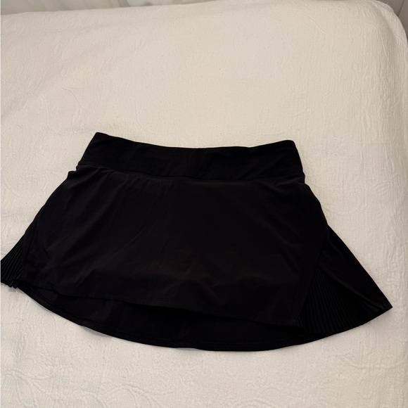 Lululemon skirt black Play Off the Pleats tennis Skort - Picture 3 of 17